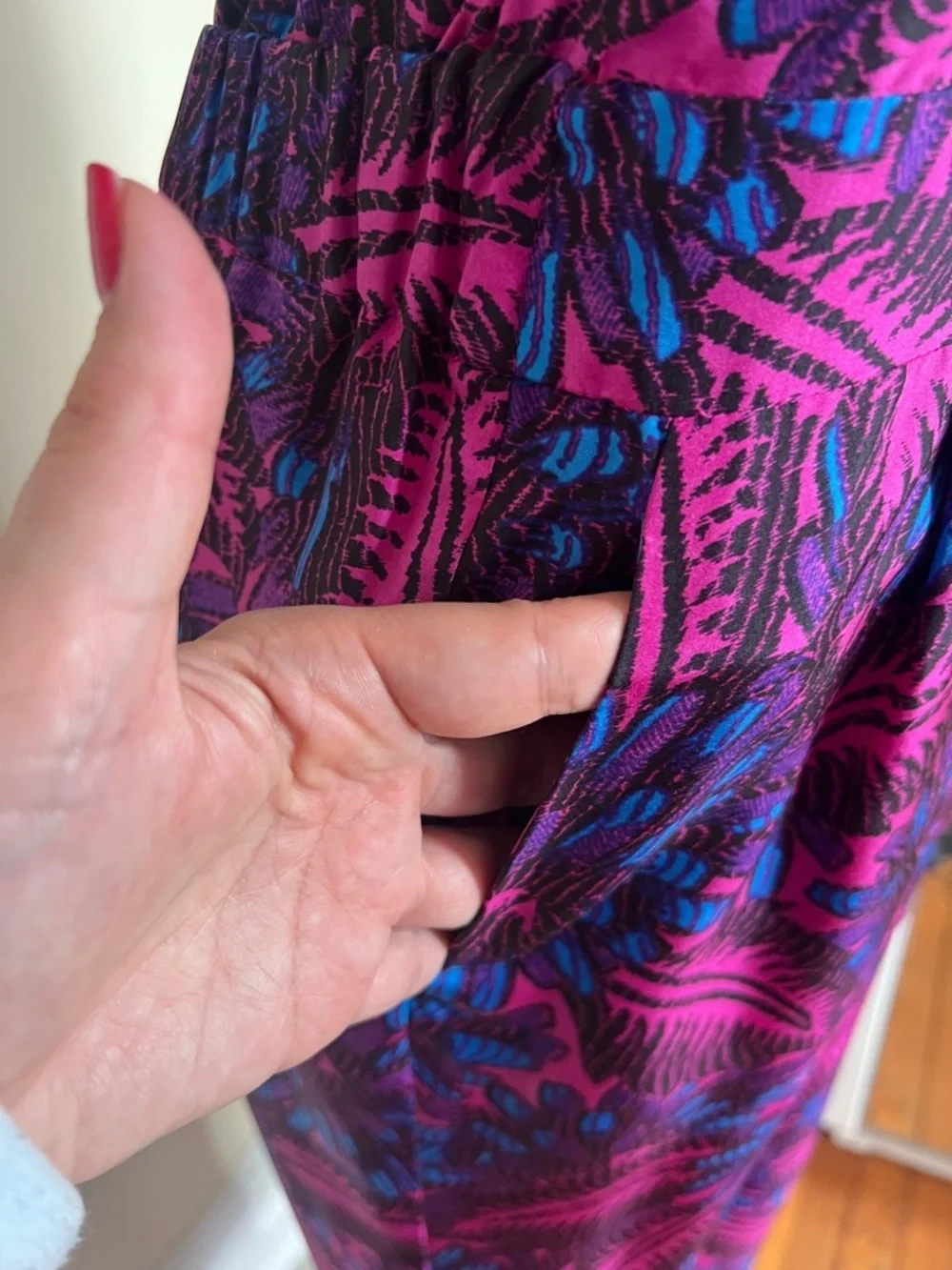 J.Crew Bright Dahlia Floral 100% Silk Strappy Jumpsuit with Pockets Size 6